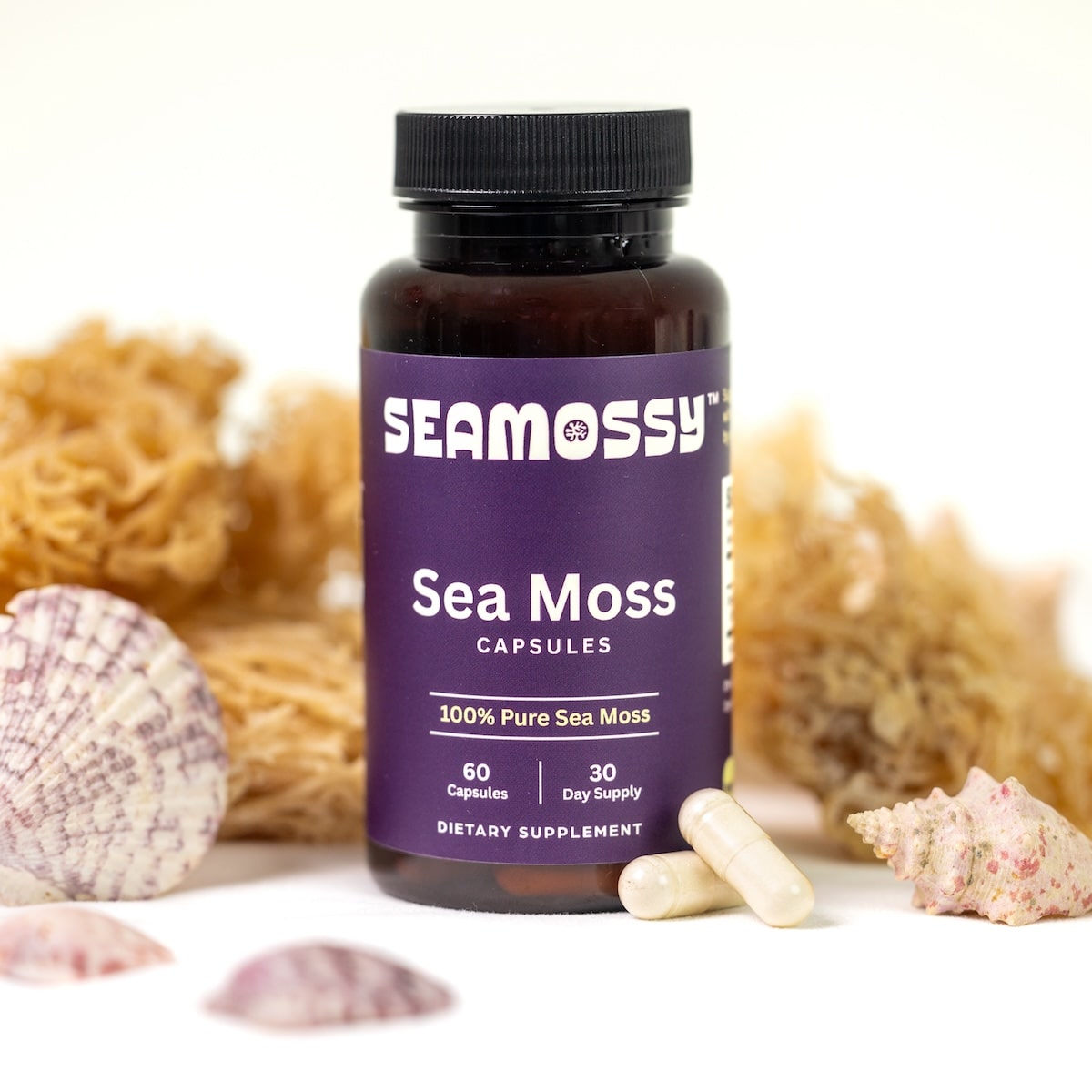 SeaMossy™ Organic Sea Moss Capsules
