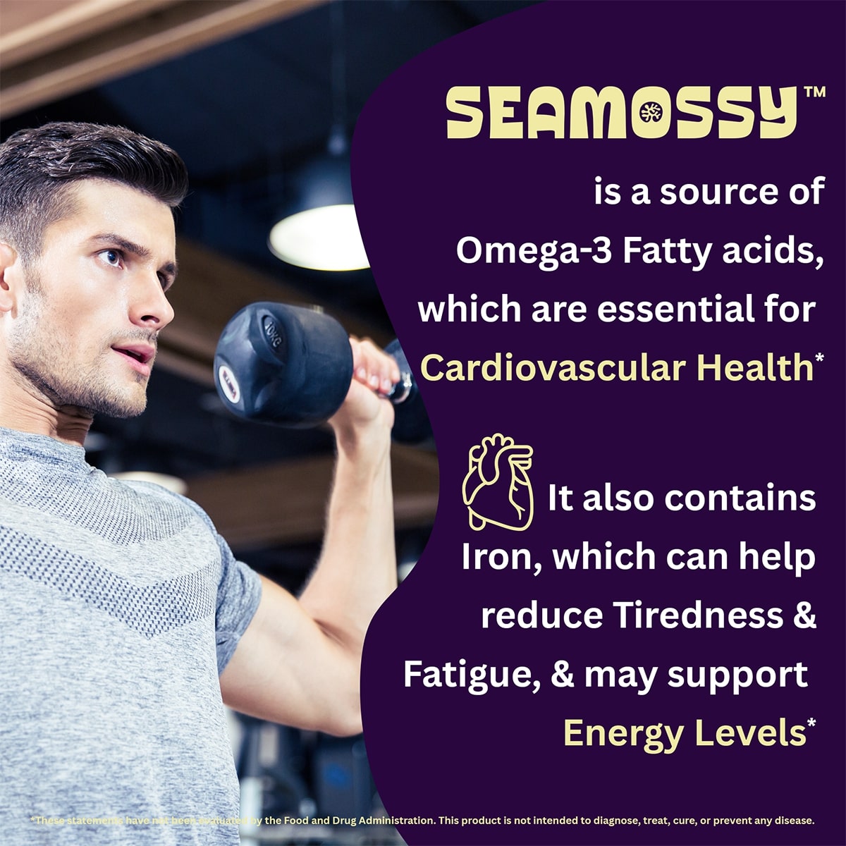 SeaMossy™ Organic Sea Moss Capsules